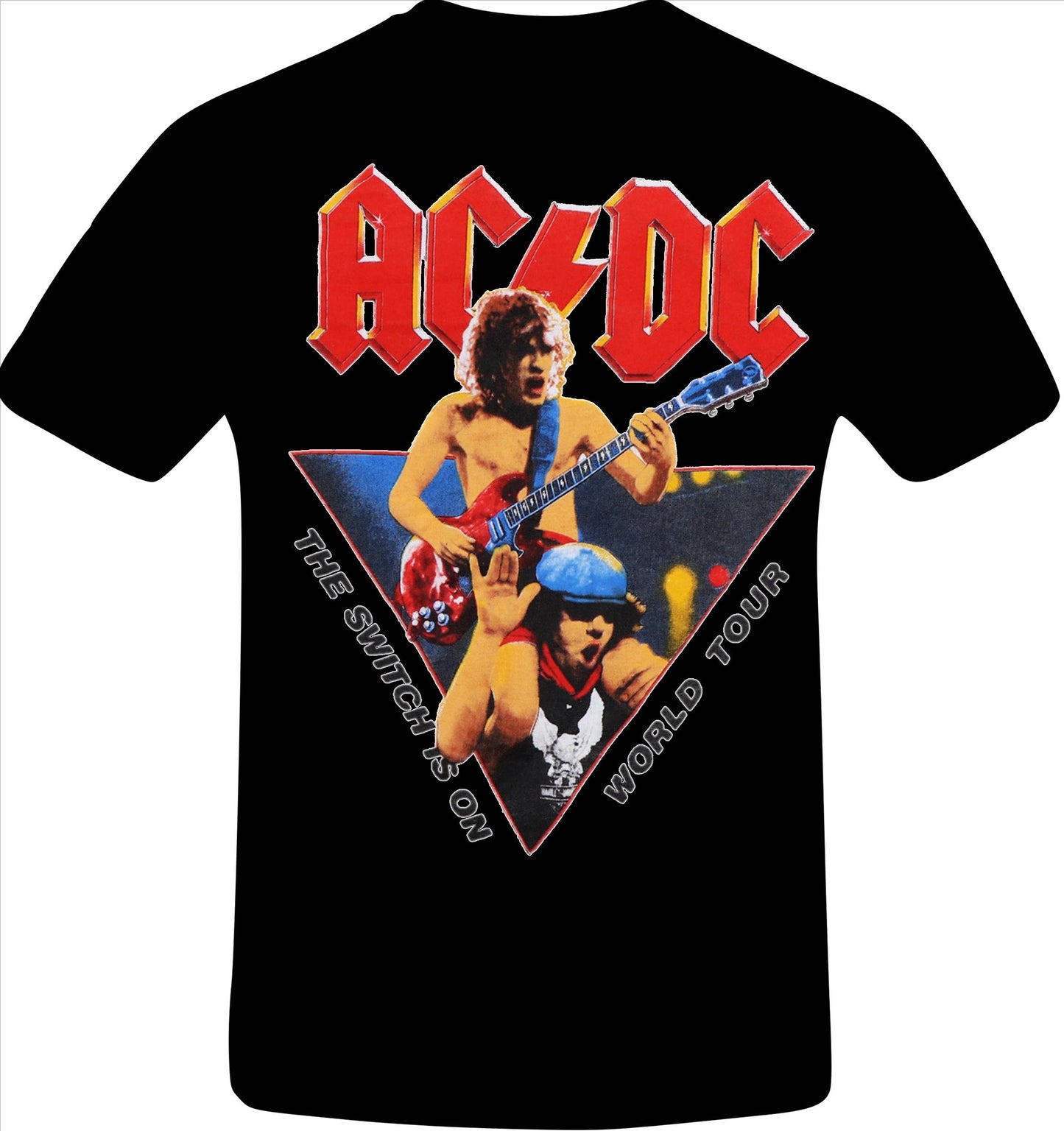 AC/DC Flick of the Switch Tour t shirt